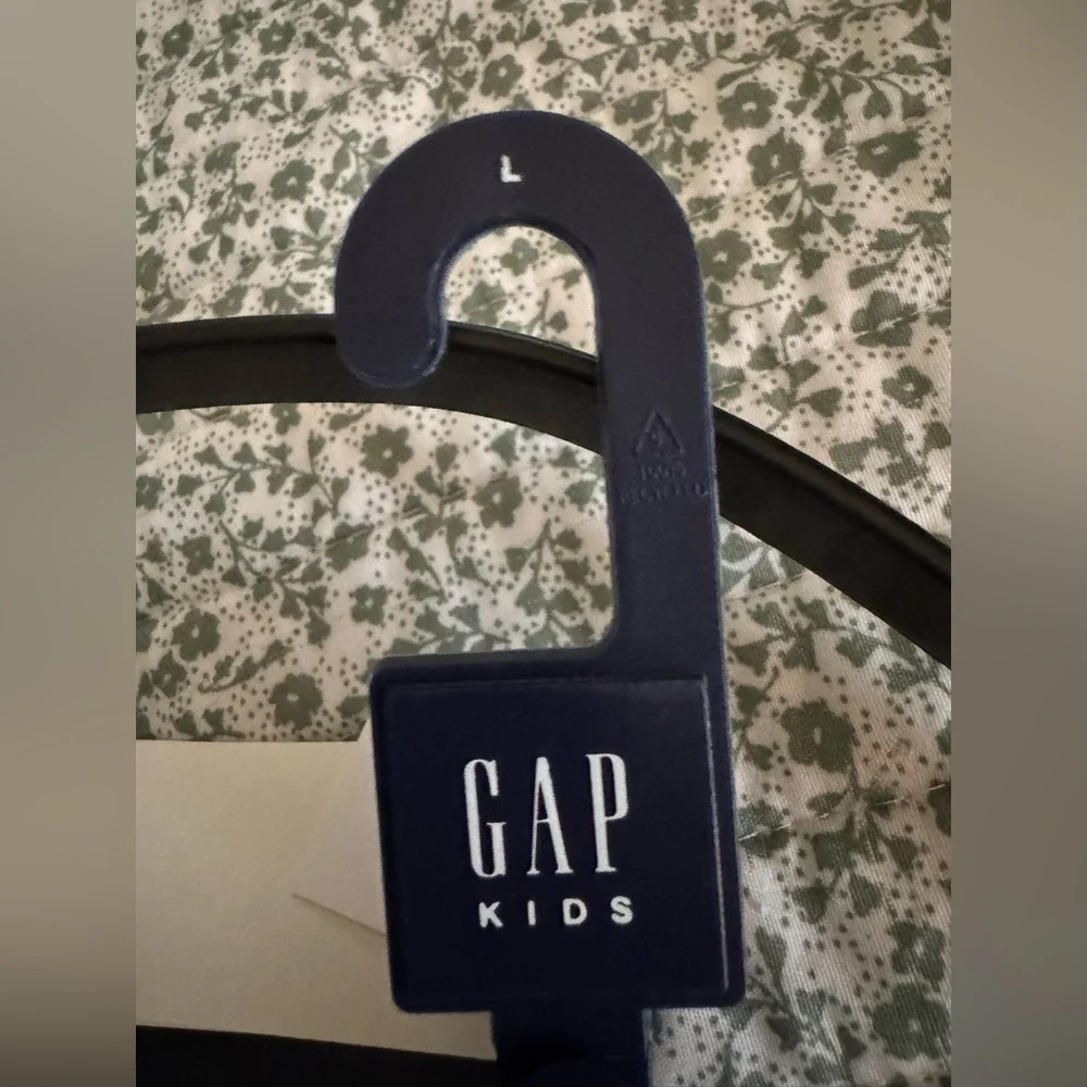 Gap Kids Reversible Belt with Silver Tone Buckle - Size Large